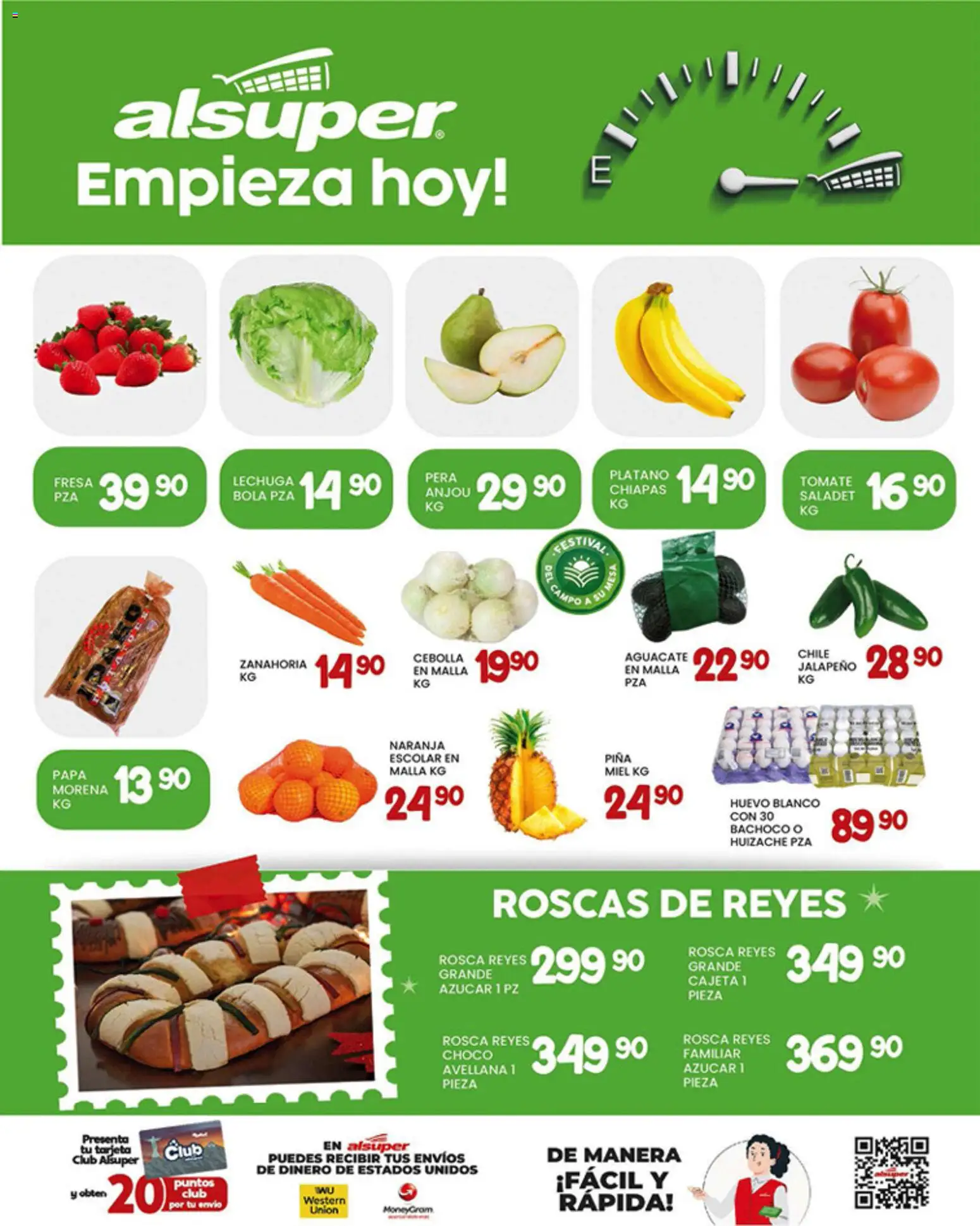 Nuevas ofertas de Alsuper válidas en toda la República Mexicana desde el 06.01.2026. ¡Encuentra las mejores ofertas en Alsuper folleto Laguna! | Página: 8 | Productos: Plátano, Azúcar, Aguacate, Chocolate