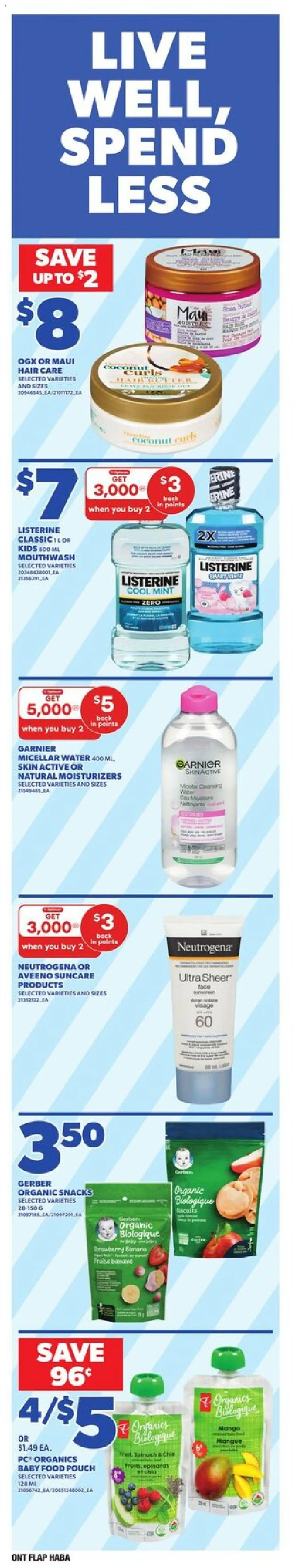 Independent Grocer flyer valid from 21.08.2025 | Page: 16 | Products: PC, Micellar water, Mouthwash