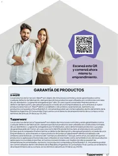 Vista previa Tupperware Folleto válido desde el 10.04.2026 | Página: 66 | Productos: Caso, Microondas