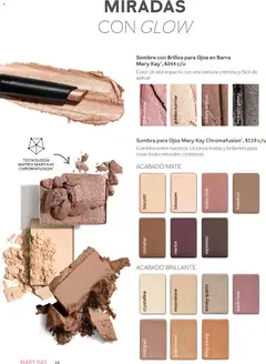 Vista previa de Sombra con Brillos para Ojos en Barra Mary Kay, Color de alto impacto con una textura cremosa y fácil de aplicar., nuevo folleto de la tienda, válido en México a partir del 01.03.2026 | Página: 10