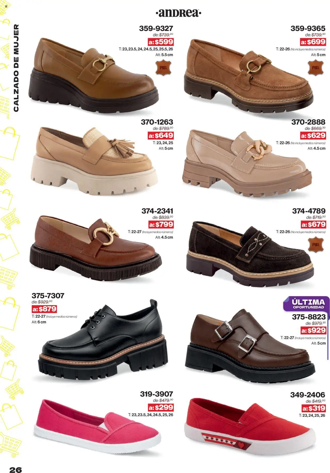 Nuevas ofertas de Andrea válidas en toda la República Mexicana desde el 10.08.2025. ¡Encuentra las mejores ofertas en Andrea - Catálogo Outlet! | Página: 26