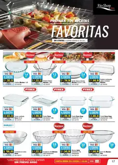 Vista previa Río Shop Deco catálogo válido desde el 01.01.2026 | Página: 17 | Productos: Flanera, Bowl, Fuente, Ensaladera