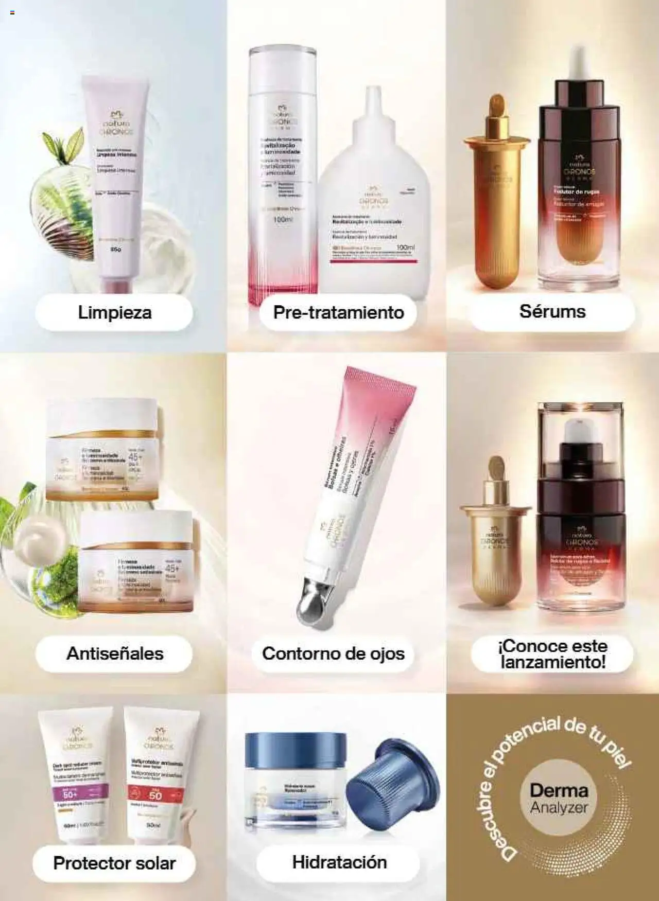 Nuevas ofertas de Natura válidas en toda la República Mexicana desde el 12.10.2025. ¡Encuentra las mejores ofertas en Natura - Campaña 16 2025! | Página: 81 | Productos: Contorno de ojos, Contorno, Protector solar