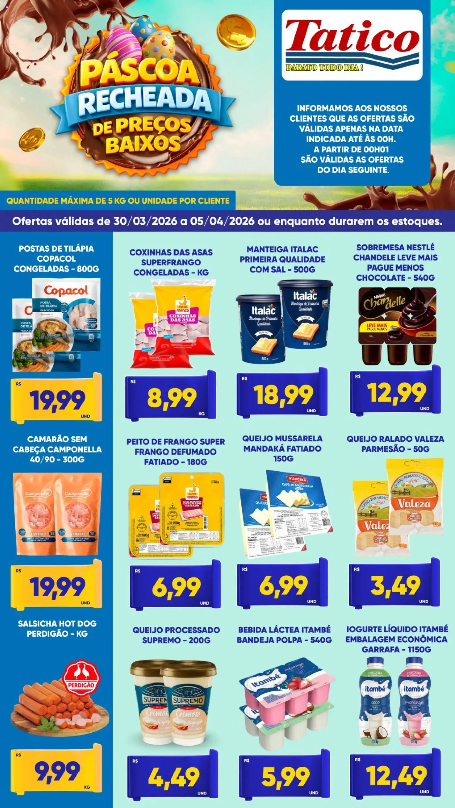 Tatico Folheto - válido de 30.03.2026 | Página: 1