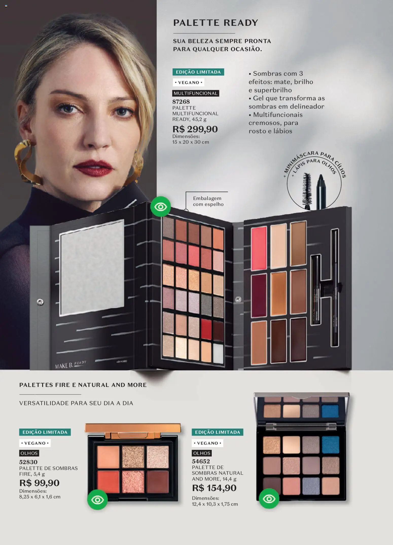 O Boticário Folheto - válido de 09.02.2026 | Página: 120 | Produtos: Delineador, Multifuncional, Lápis, Espelho