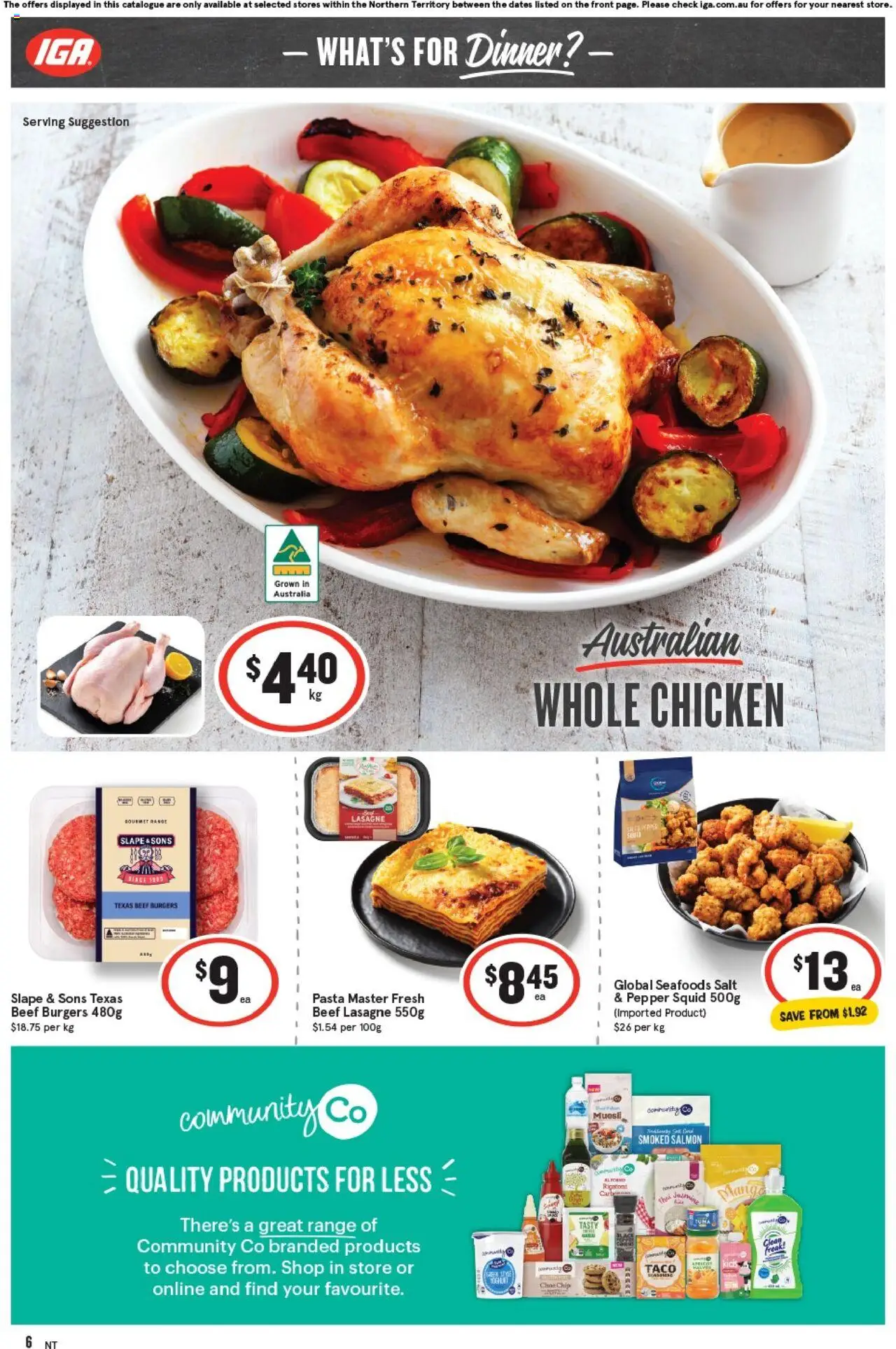 IGA catalogue - valid from 15.10.2025 | Page: 6 | Products: Milk, Dairy, Lollies, Fruits