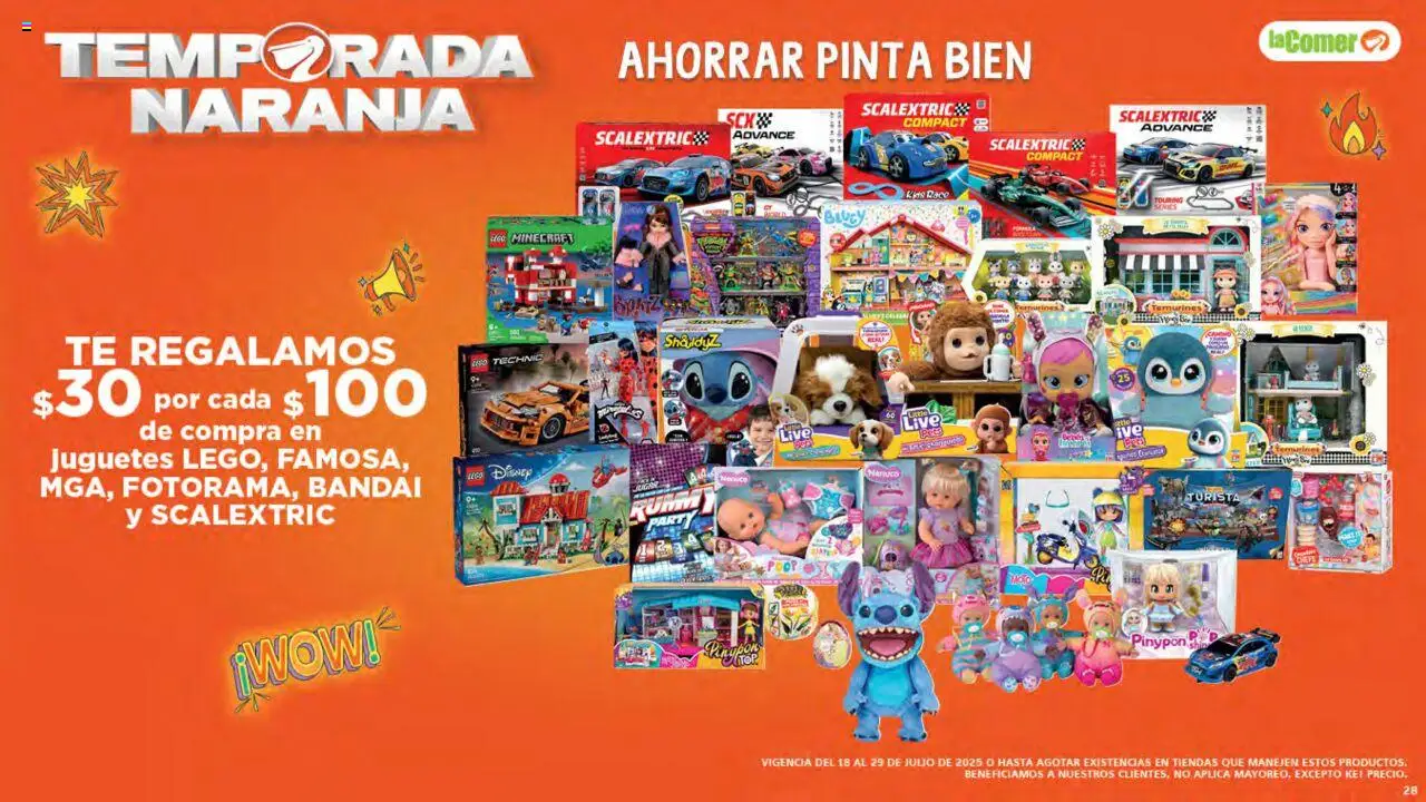 Nuevas ofertas de La Comer válidas en toda la República Mexicana desde el 18.07.2025. ¡Encuentra las mejores ofertas en La Comer - Folleto! | Página: 28 | Productos: Té