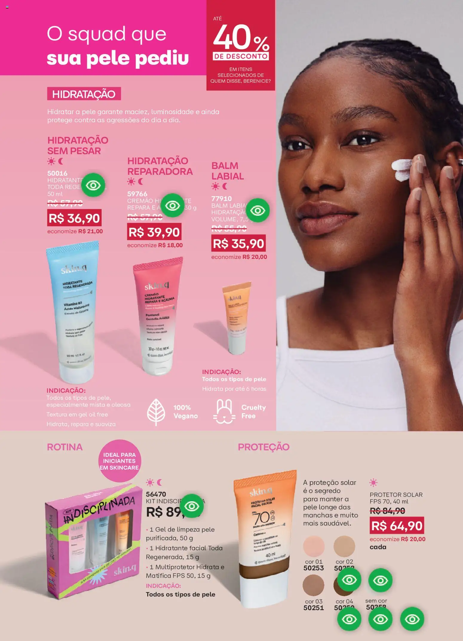 O Boticário Folheto - válido de 02.03.2026 | Página: 144 | Produtos: Protetor solar, Gel de limpeza