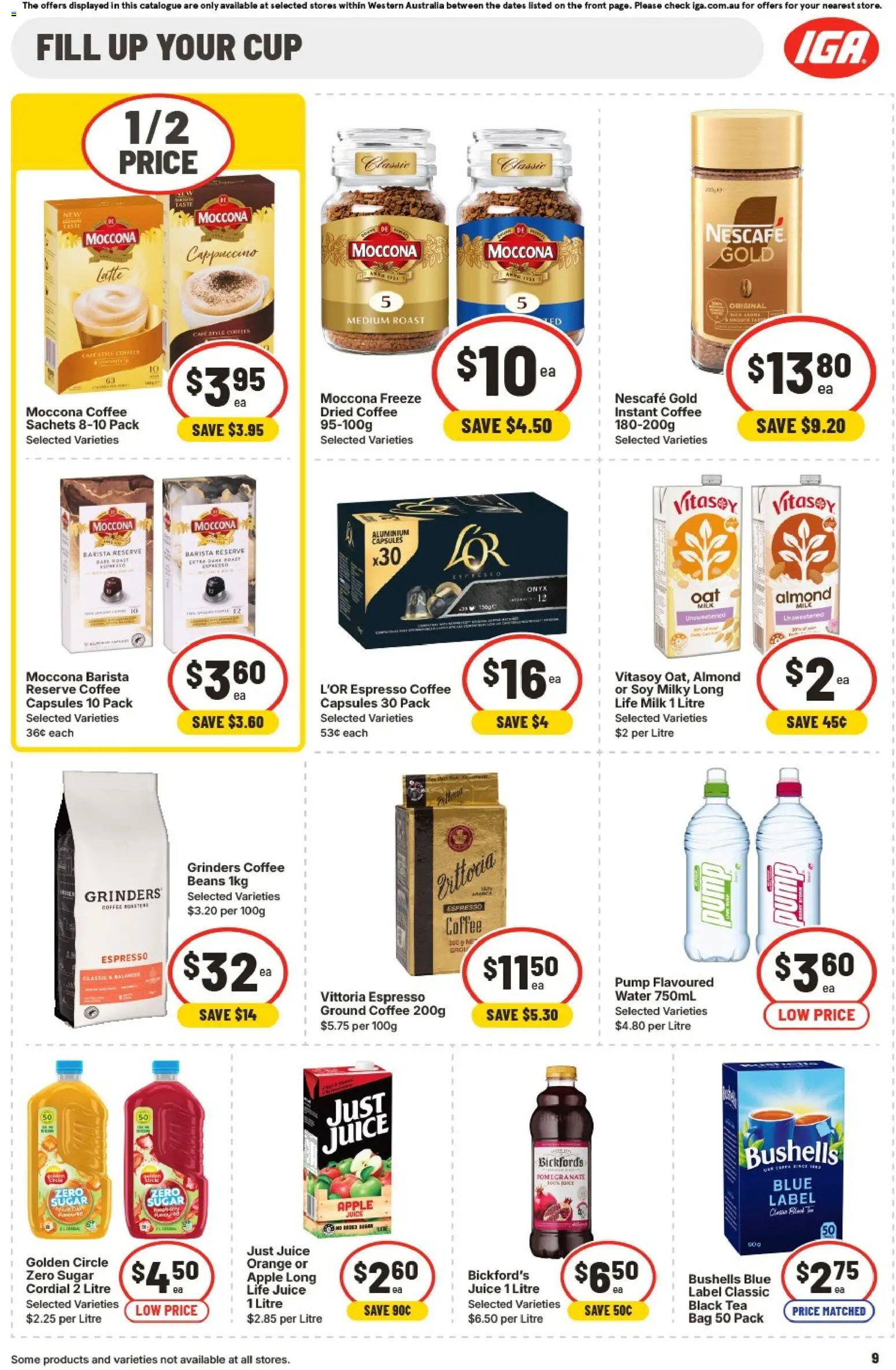 IGA catalogue - valid from 31.12.2025 | Page: 12 | Products: Oil, Rice, Sour cream, Bag