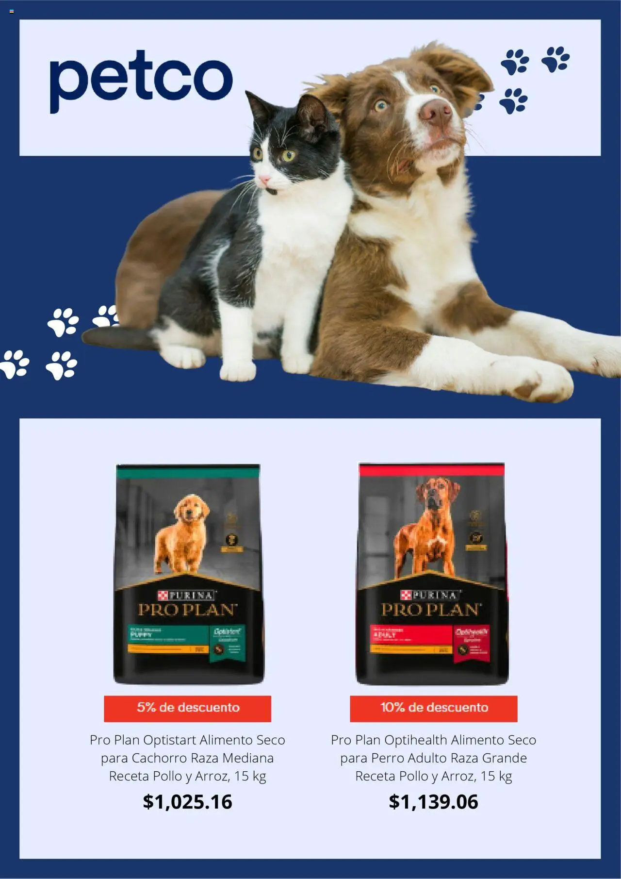 Nuevas ofertas de PetCo válidas en toda la República Mexicana desde el 18.07.2025. ¡Encuentra las mejores ofertas en PetCo - Catálogo! | Página: 1 | Productos: Pollo