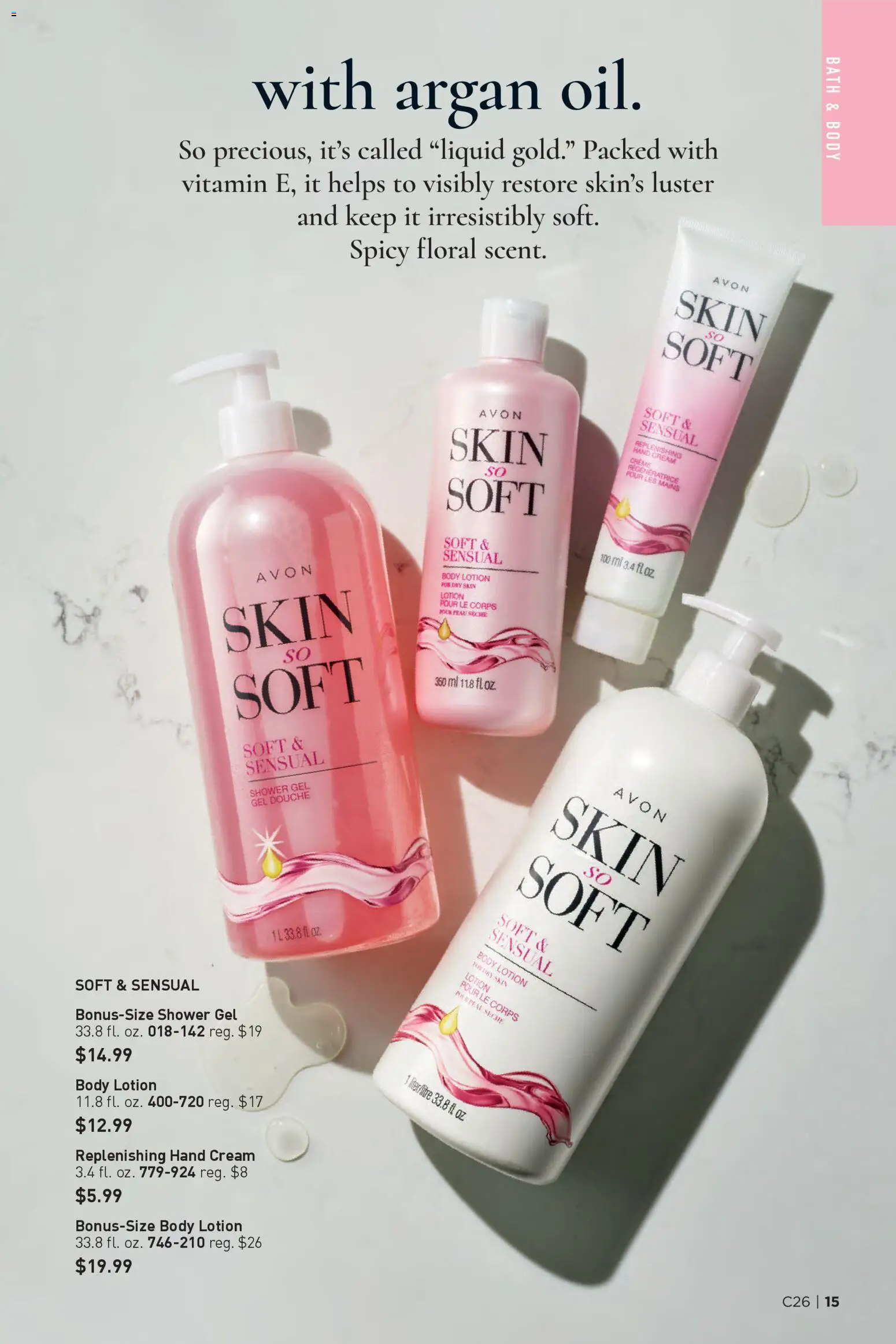Avon Brochure - valid from 17.12.2025 | Page: 15 | Products: Vitamin, Bath, Shower, Shower gel