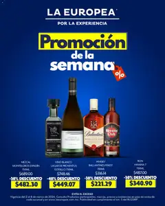 Vista previa de La Europea catálogo Promoción, nuevo folleto de la tienda, válido en México a partir del 02.03.2026