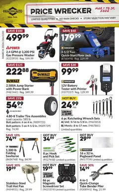 Preview of Princess Auto flyer - Price Wrecker from shop Princess Auto valid from 01.03.2026