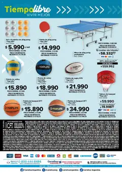 Vista previa Carrefour - Tiempo Libre 20 Octubre - Comodoro válido desde el 20.10.2025 | Página: 18