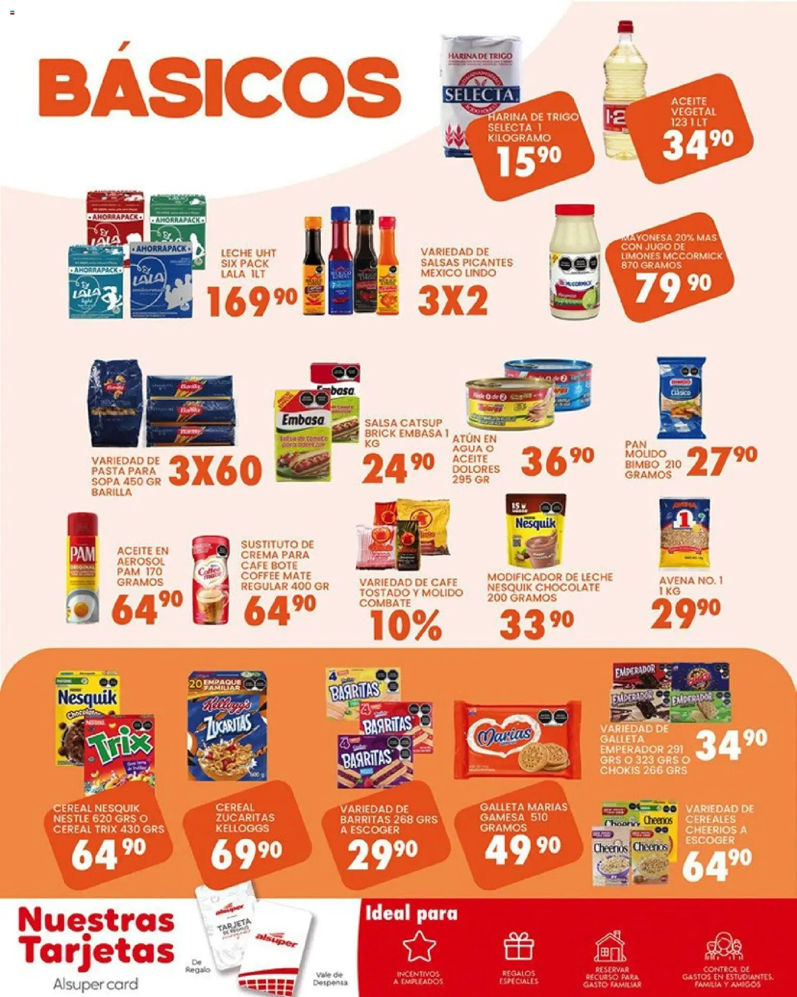 Nuevas ofertas de Alsuper válidas en toda la República Mexicana desde el 27.03.2026. ¡Encuentra las mejores ofertas en Alsuper folleto Calera! | Página: 6 | Productos: Pan molido, Café, Jugo, Catsup