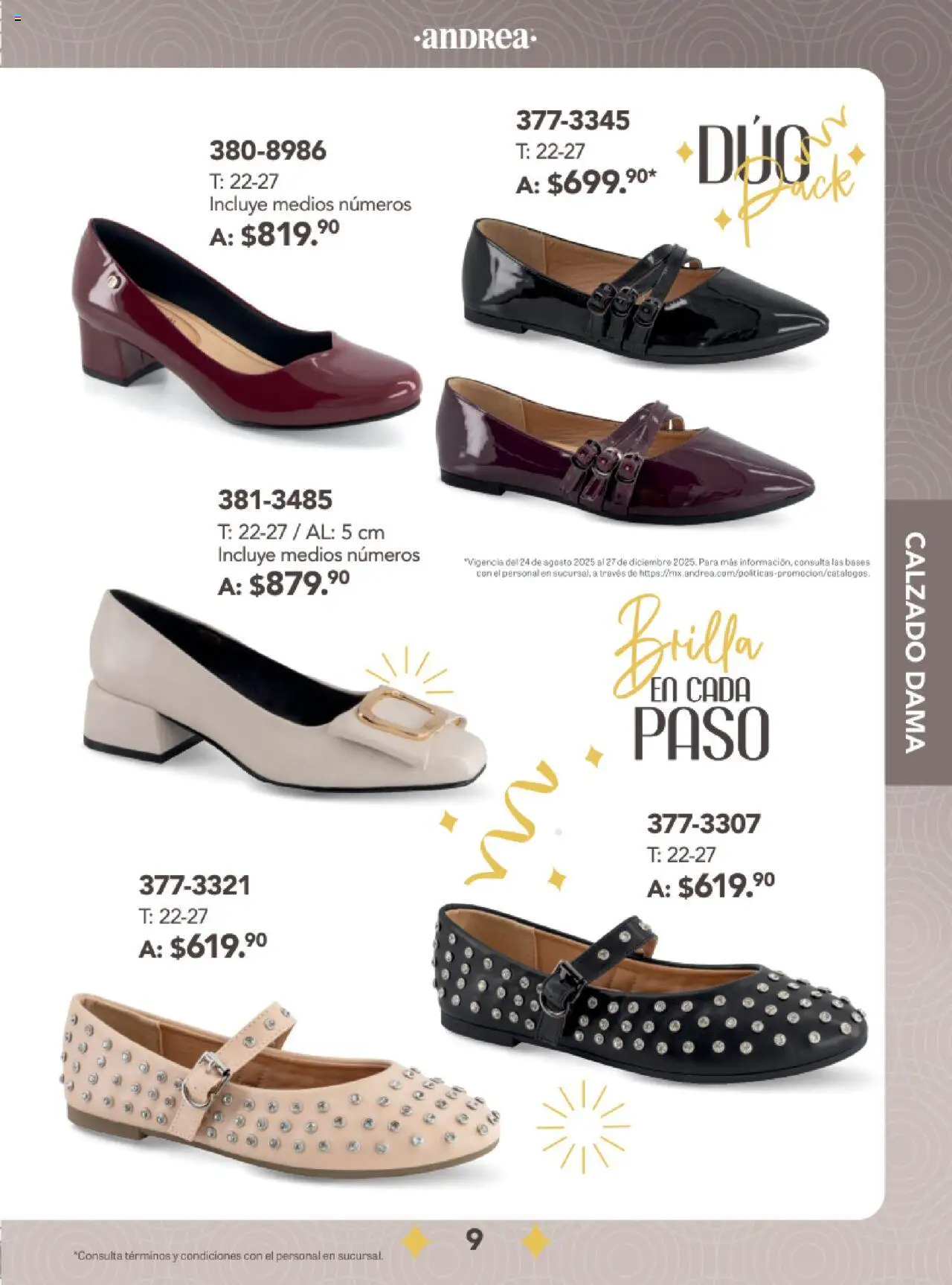 Nuevas ofertas de Andrea válidas en toda la República Mexicana desde el 24.08.2025. ¡Encuentra las mejores ofertas en Andrea - Catálogo Fiestas y Celebraciones! | Página: 9