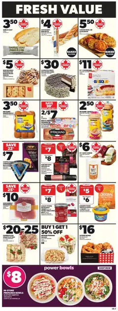 Loblaws flyer valid from 24.07.2025 | Page: 6 | Products: PC, Bakery, Milk, Bread