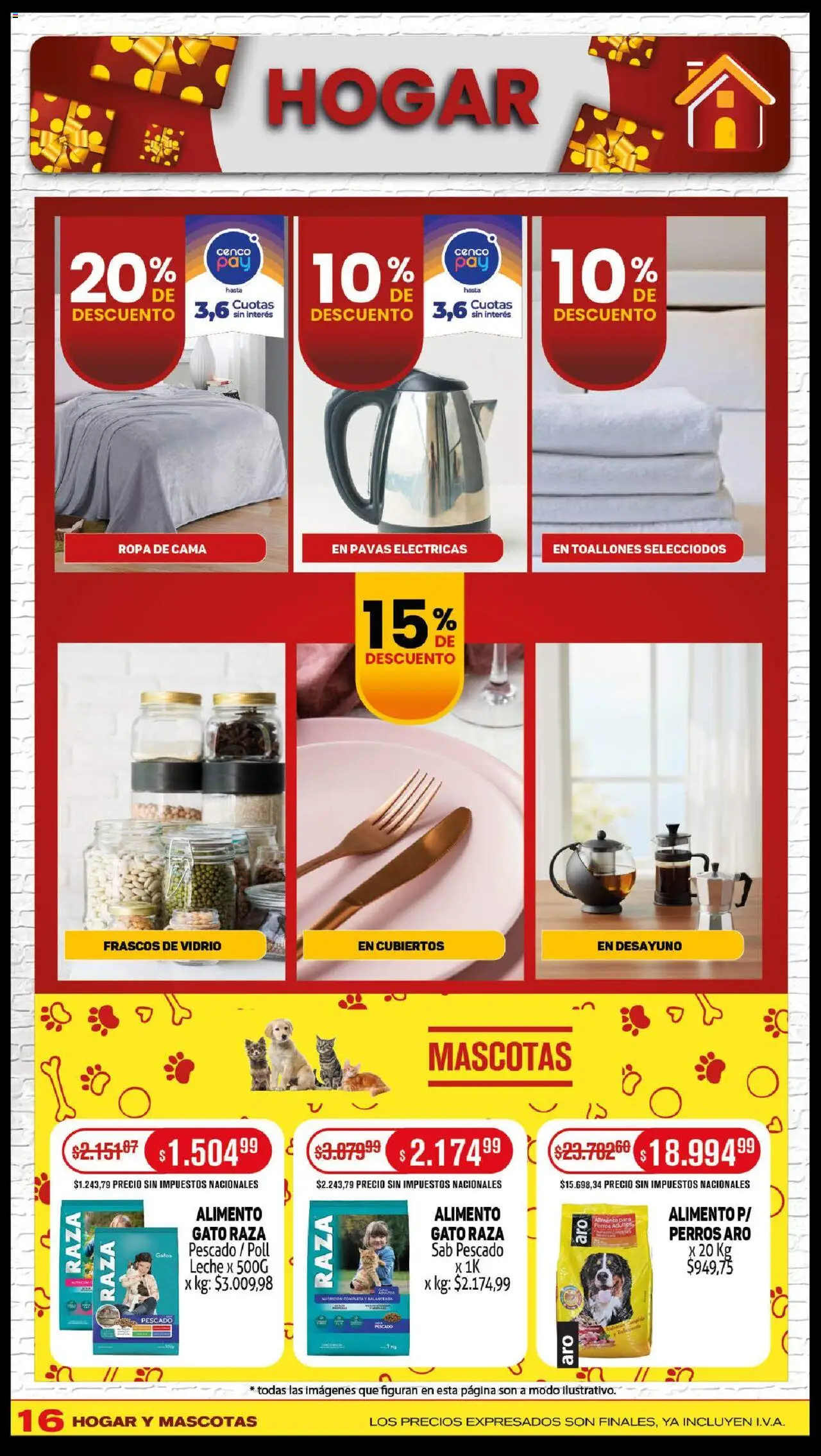 Makro ofertas │ válido desde el 16.10.2025 | Página: 16 | Productos: Cama, Pescado, Ropa, Leche