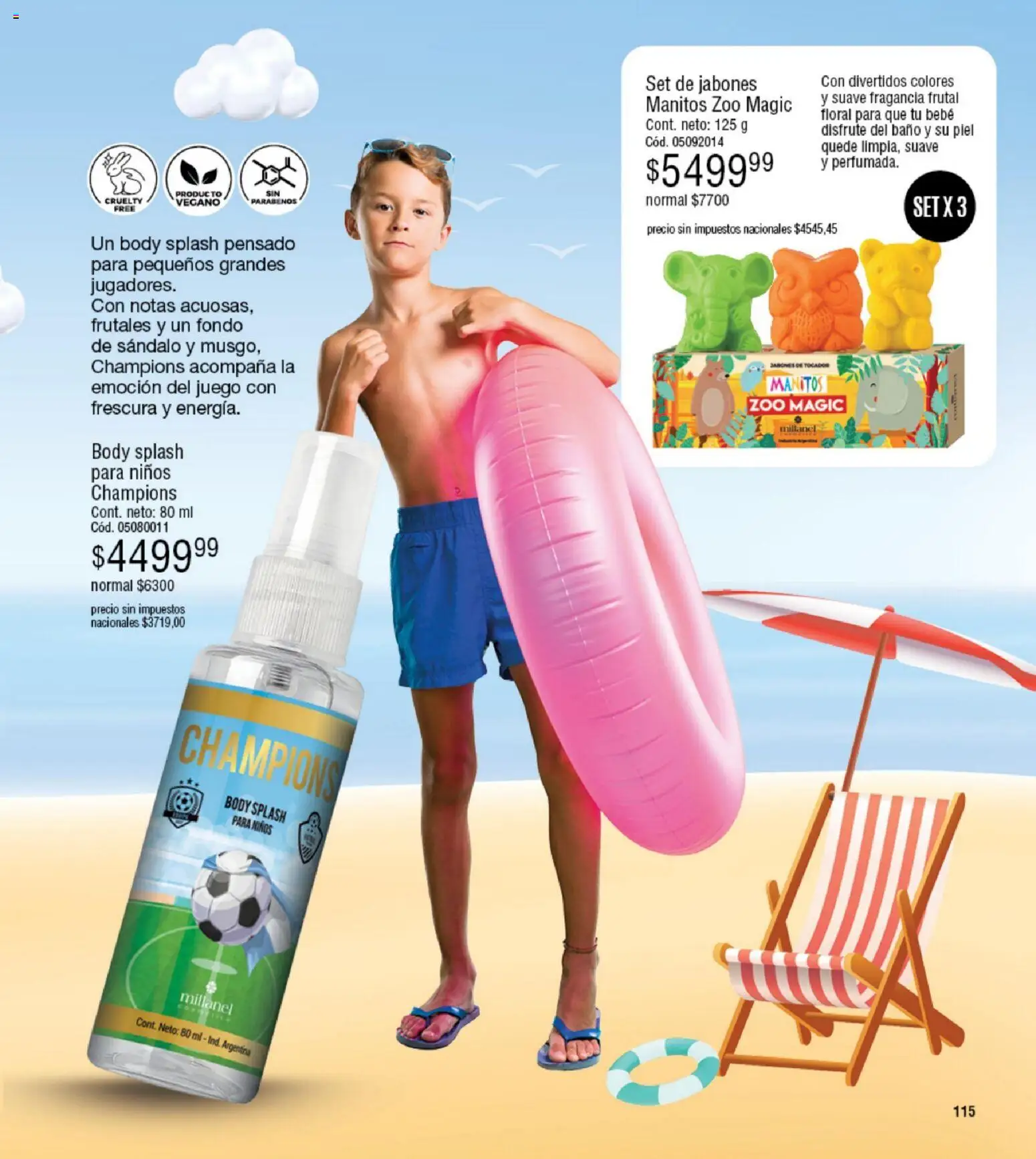 Millanel - Catálogo │ válido desde el 05.01.2026 | Página: 115 | Productos: Body, Baño, Fragancia