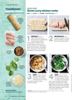 Preview of Woolworths Fresh Ideas Magazine - valid from 01.10.2025 | Page: 68 | Products: Cups, Curry, Olive oil, Oven