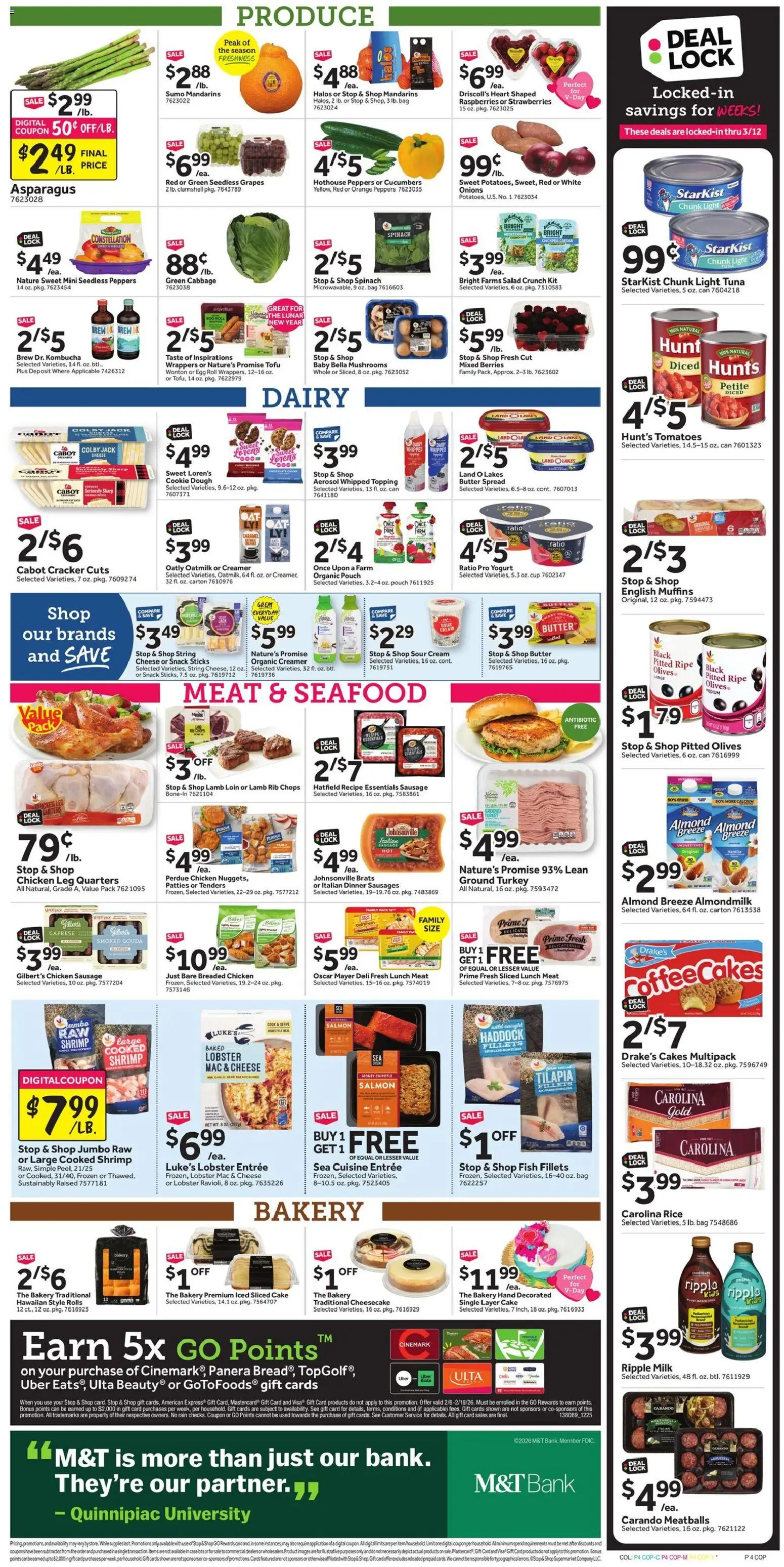 Stop & Shop Weekly Circular - CT - valid from 13.02.2026 | Page: 7 | Products: Bakery, Cucumbers, Salad, Sausage