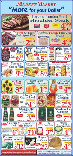 Preview of Market Basket weekly ads valid from 20.07.2025
