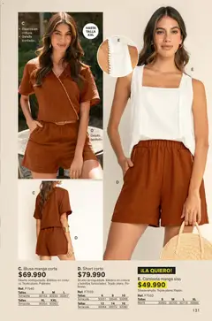 Leonisa - Catálogo -  Vista previa de la revista de la tienda Leonisa valido desde el 01.02.2026 | Página: 131 | Productos: Short, Camiseta, Camiseta manga sisa, Blusa