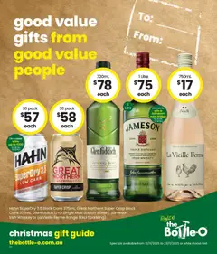 Preview of The Bottle-O Catalogue BAIRNSDALE - valid from 10.11.2025