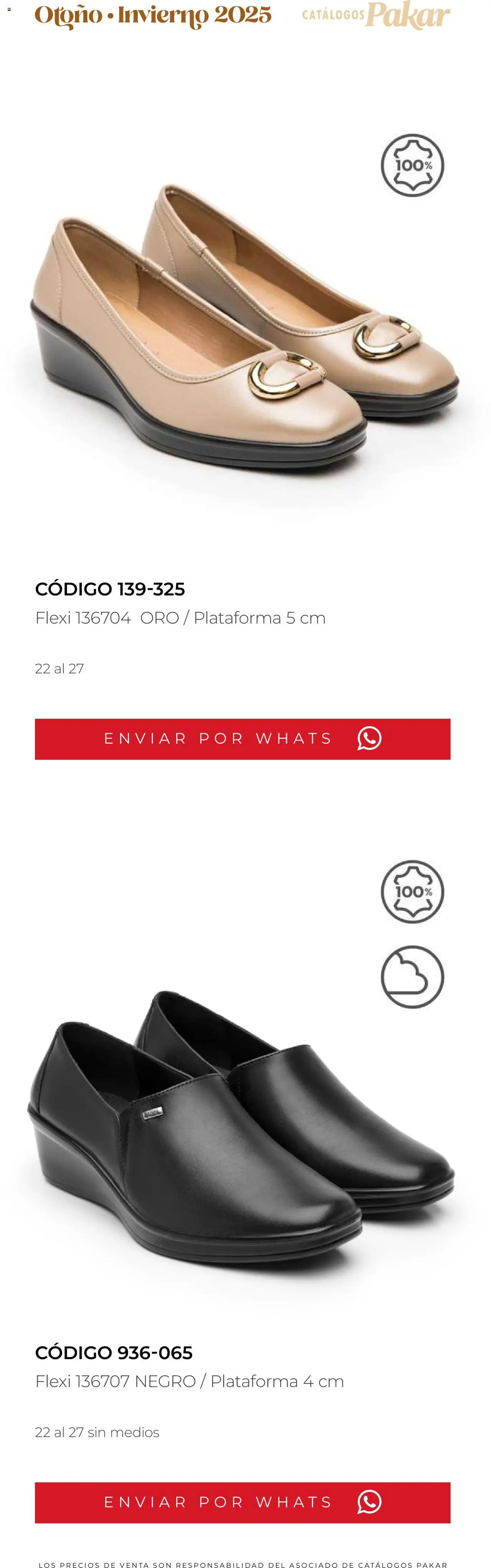Nuevas ofertas de SC Pakar válidas en toda la República Mexicana desde el 10.10.2025. ¡Encuentra las mejores ofertas en SC Pakar - Catálogo Flexi otoño / invierno! | Página: 80