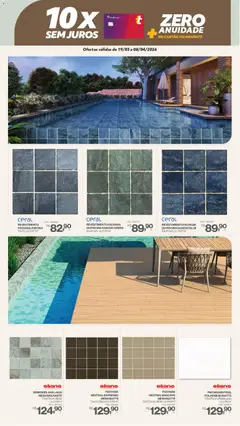 Telhanorte - Ofertas atuais - Pré-Visualização do folheto da loja Telhanorte, válido de 19.03.2026 | Página: 4 | Produtos: Piscina