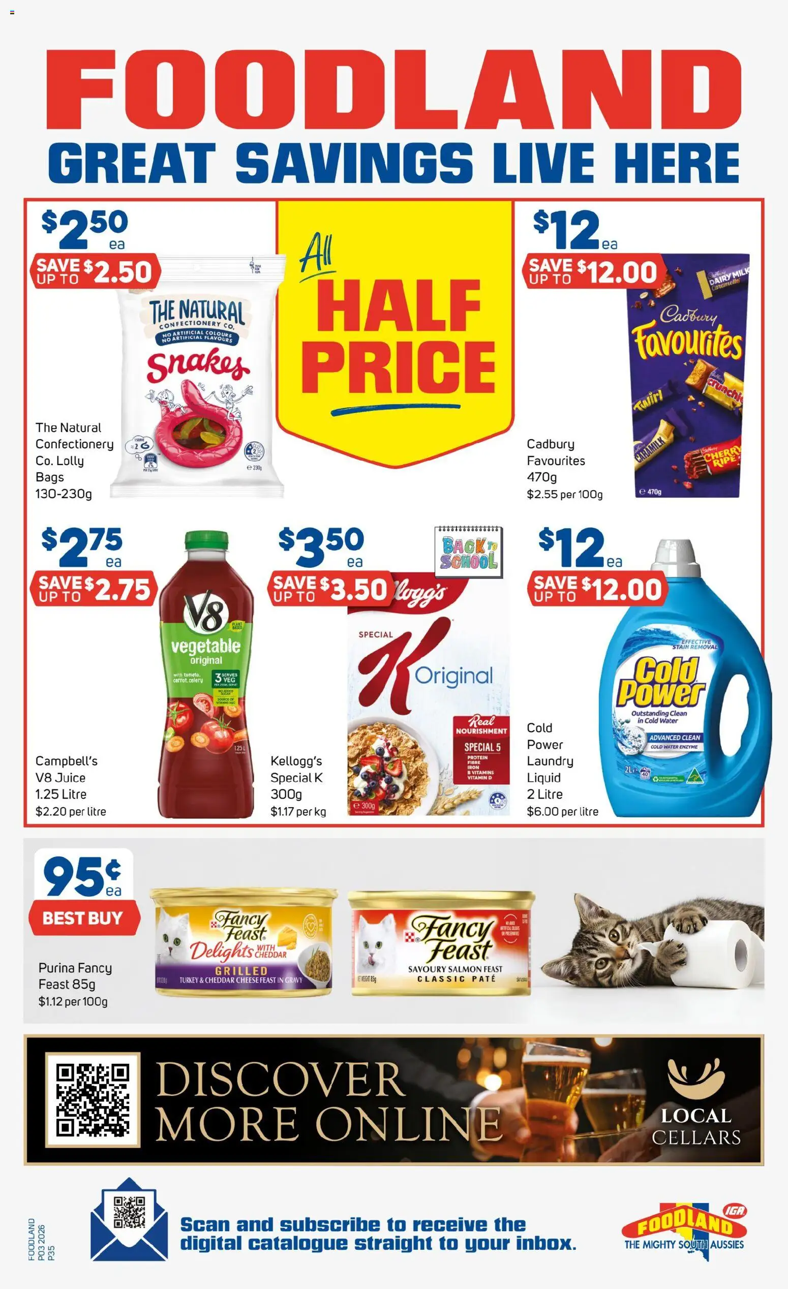 Foodland catalogue - valid from 14.01.2026 | Page: 35 | Products: Milk, Digital, Laundry, Weight