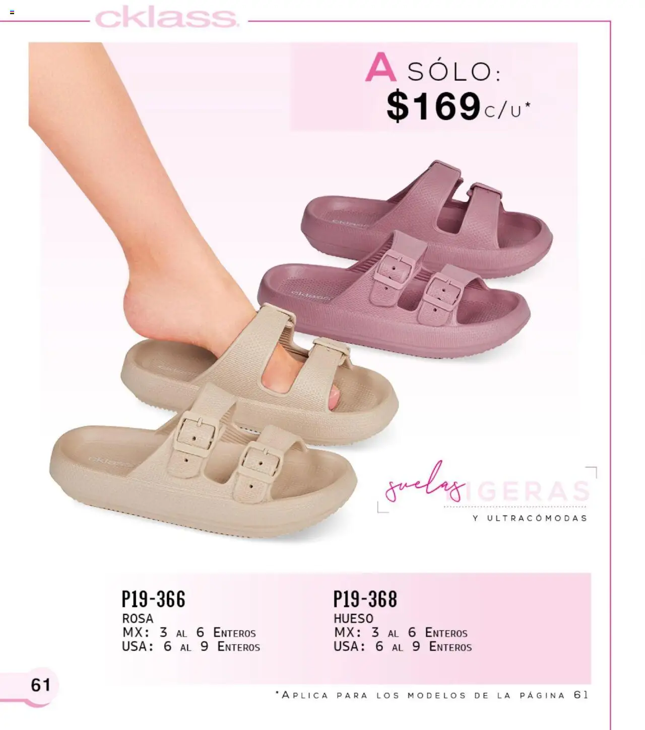 Nuevas ofertas de Cklass válidas en toda la República Mexicana desde el 16.09.2025. ¡Encuentra las mejores ofertas en Cklass - Catálogo Invierno Sportbrands! | Página: 299