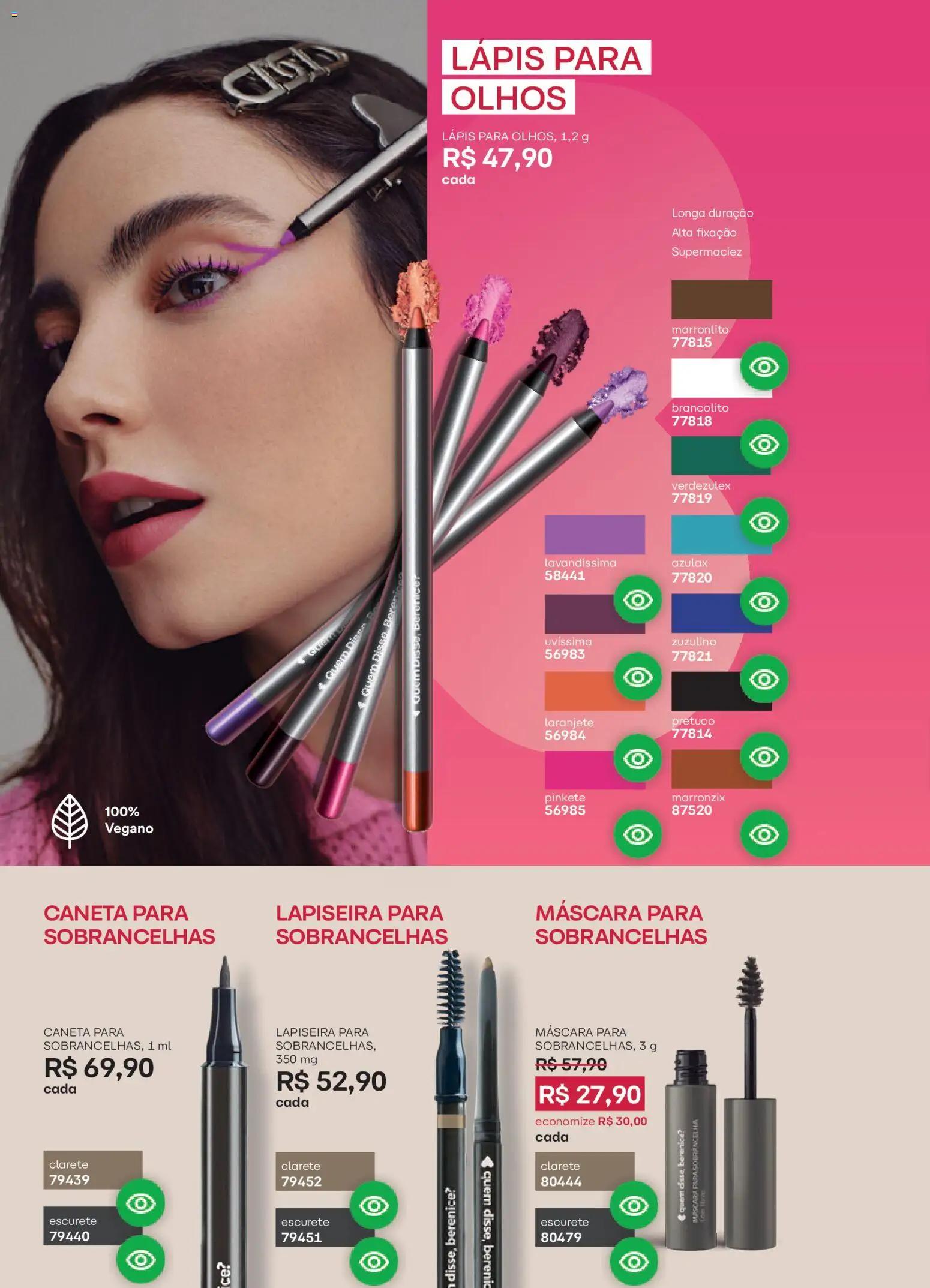 O Boticário Folheto - válido de 26.12.2025 | Página: 154 | Produtos: Lápis, Lapiseira, Caneta