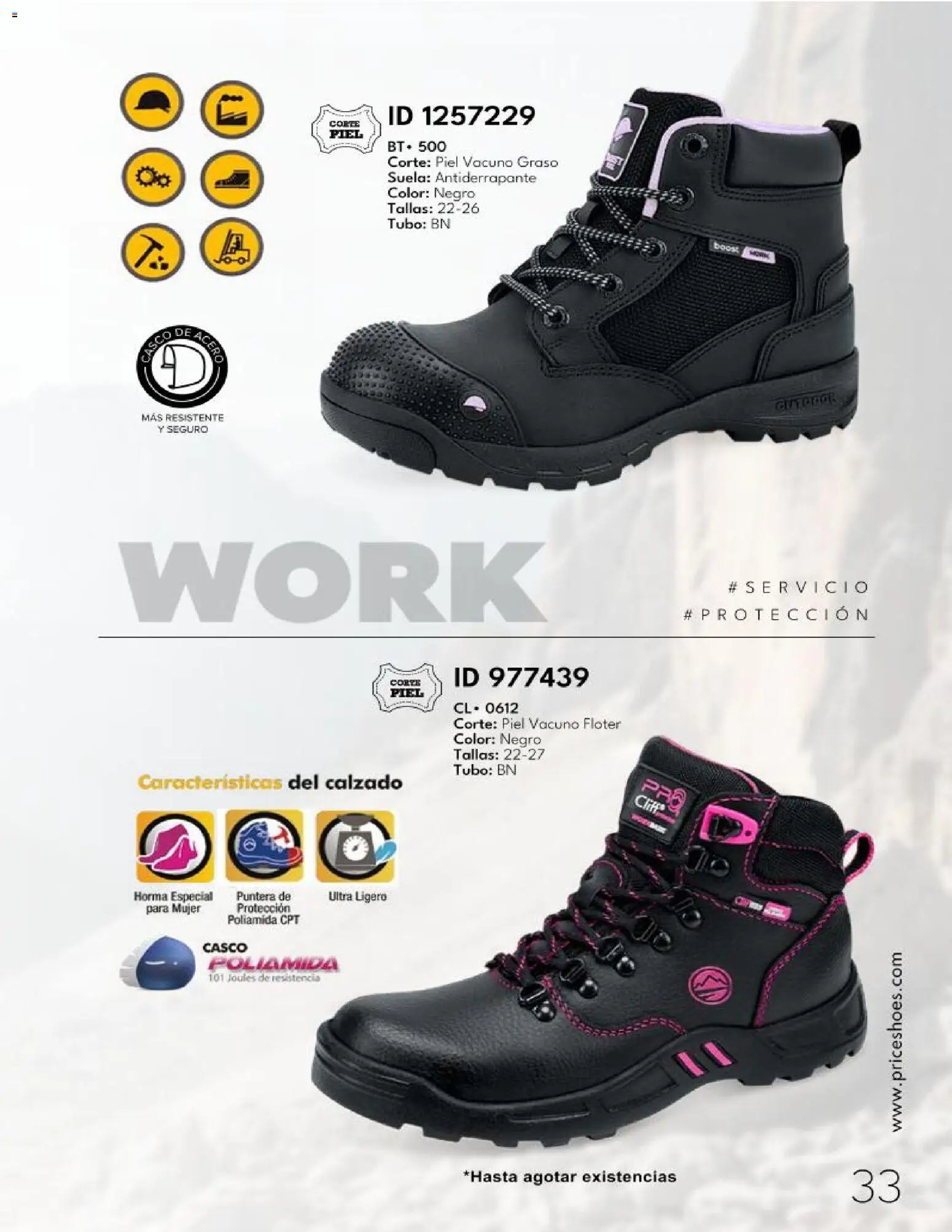 Nuevas ofertas de Price Shoes válidas en toda la República Mexicana desde el 23.12.2025. ¡Encuentra las mejores ofertas en Price Shoes catálogo Hummer! | Página: 33