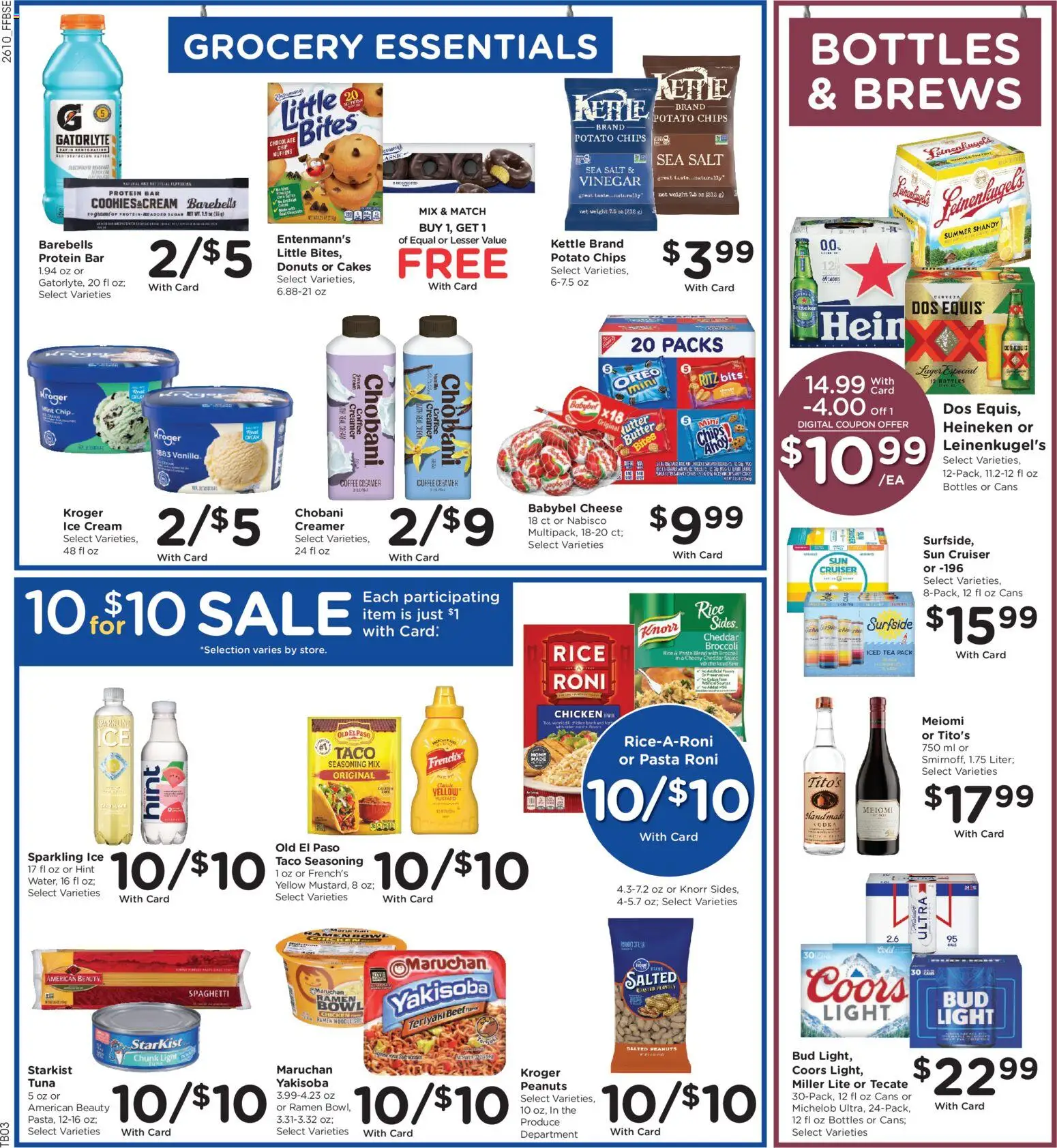 Fry's Food Weekly Ad - valid from 08.04.2026 | Page: 6 | Products: Rice, Chips, Cream, Weight