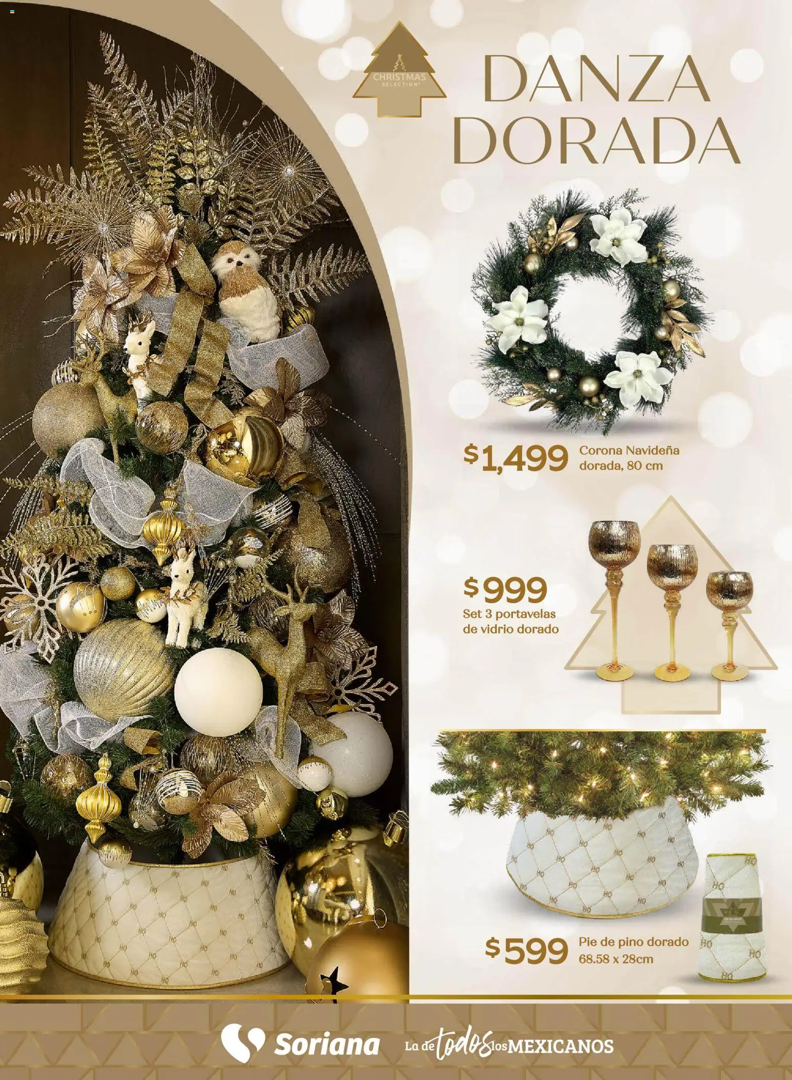 Nuevas ofertas de Soriana válidas en toda la República Mexicana desde el 25.09.2025. ¡Encuentra las mejores ofertas en Soriana - Decoración Navideña Súper Nacional! | Página: 16