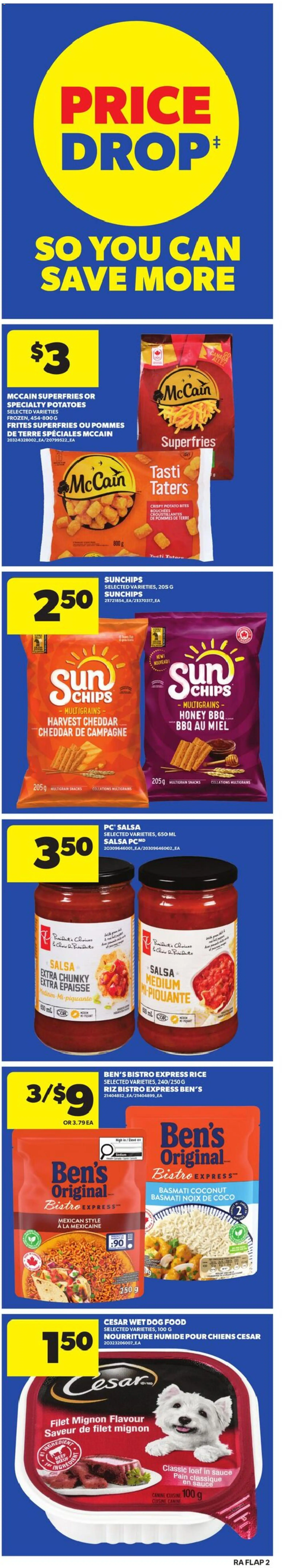 Atlantic Superstore flyer valid from 09.04.2026 | Page: 2 | Products: Rice, Beef, Potatoes
