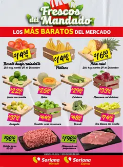 Vista previa de Soriana - Frescos del Mandado Mercado: Nuevo León, nuevo folleto de la tienda, válido en México a partir del 09.12.2025