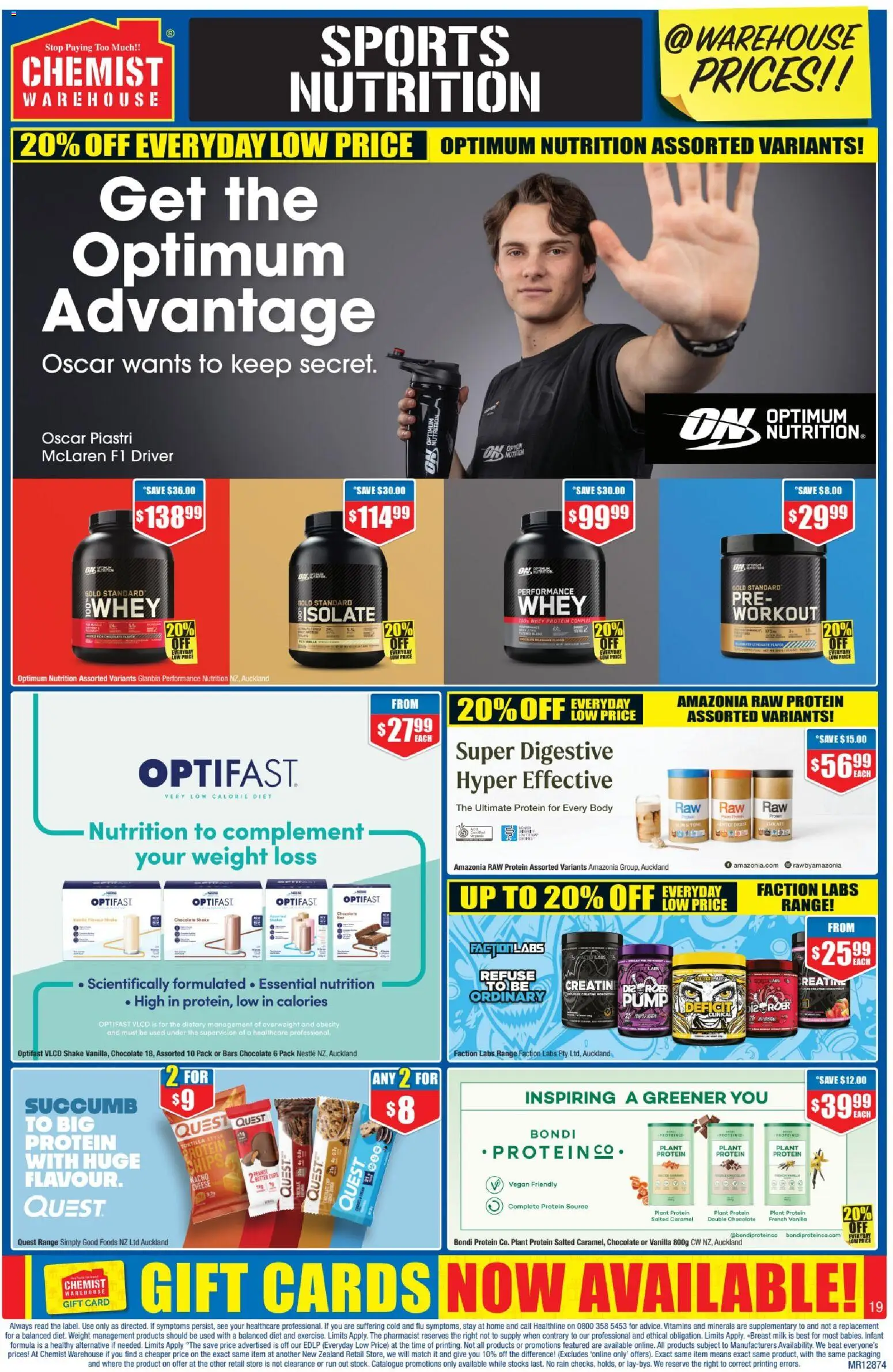 Chemist Warehouse catalogue from 26.02.2026 | Page: 19