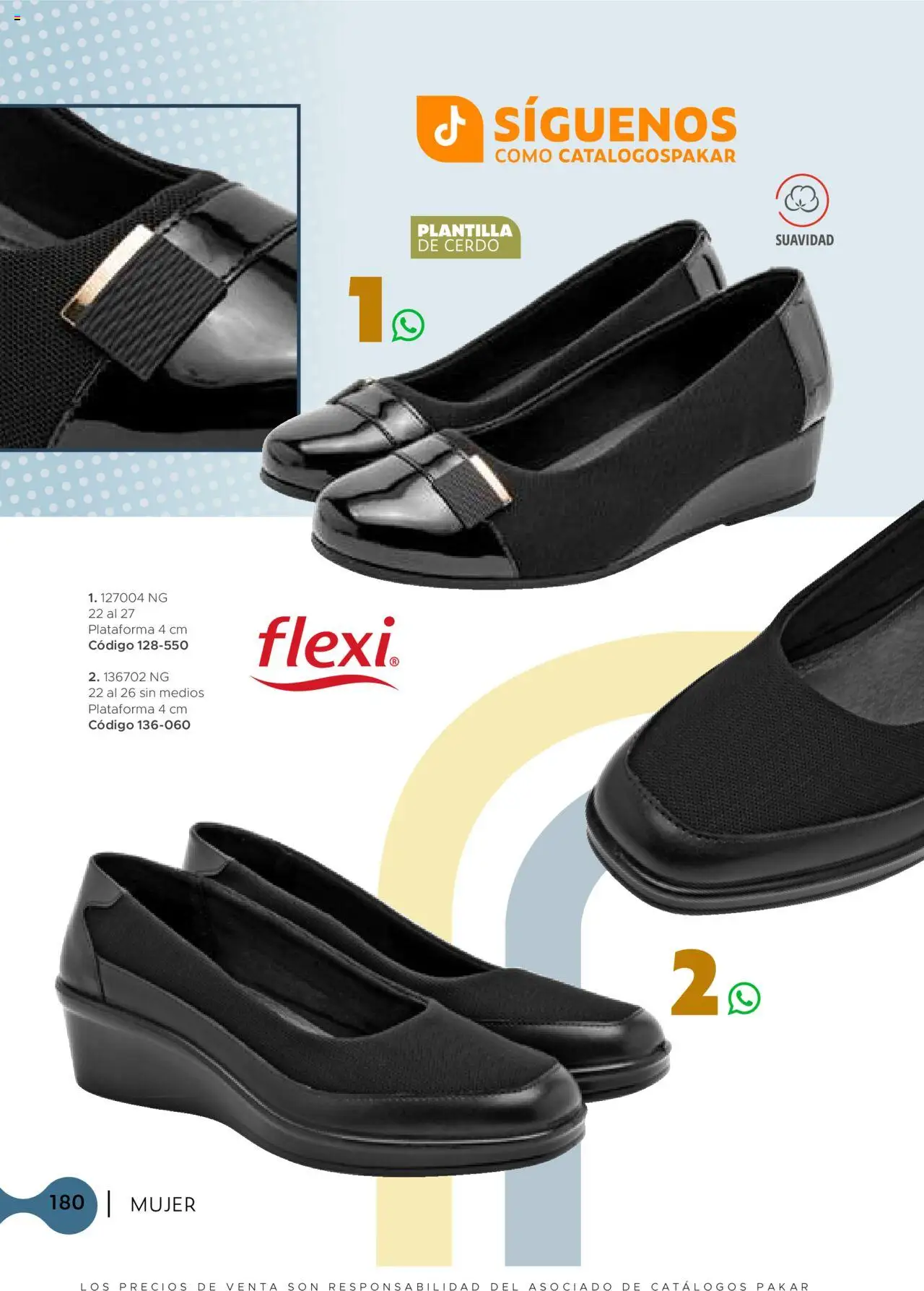 Nuevas ofertas de SC Pakar válidas en toda la República Mexicana desde el 24.07.2025. ¡Encuentra las mejores ofertas en SC Pakar Catálogo Mujer otoño / invierno! | Página: 180 | Productos: Cerdo