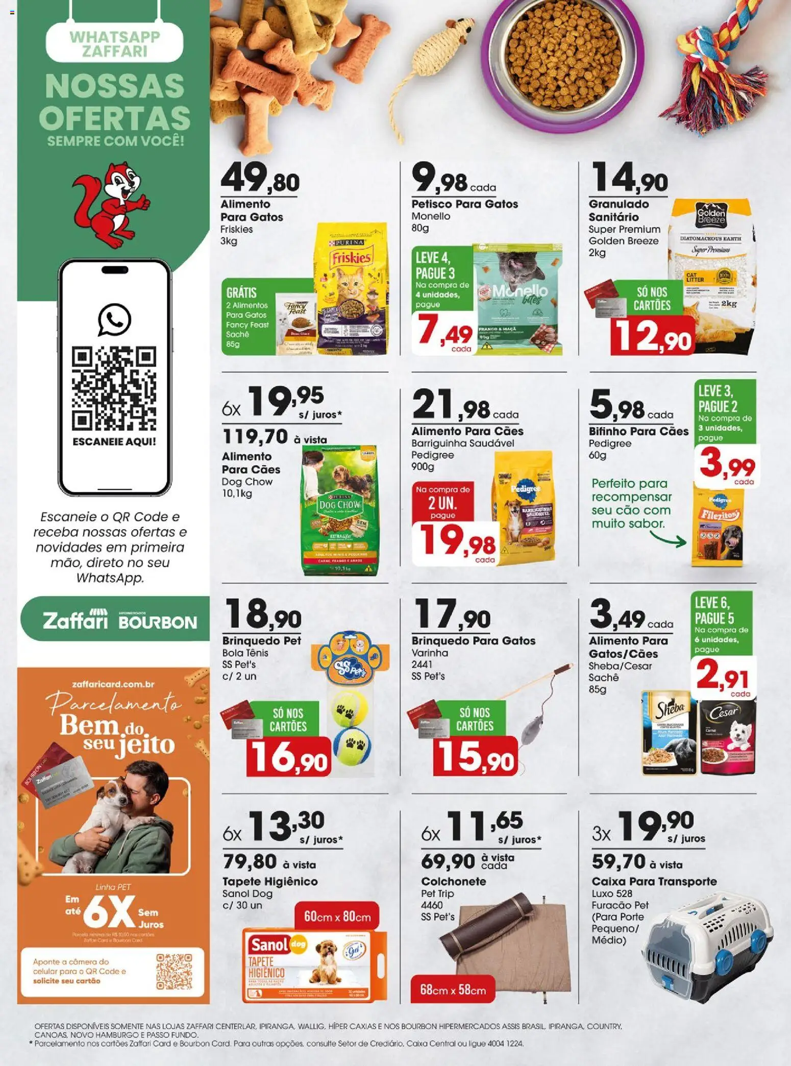 Zaffari Folheto - válido de 08.01.2026 | Página: 8 | Produtos: Colchonete, Carne, Frango, Câmera