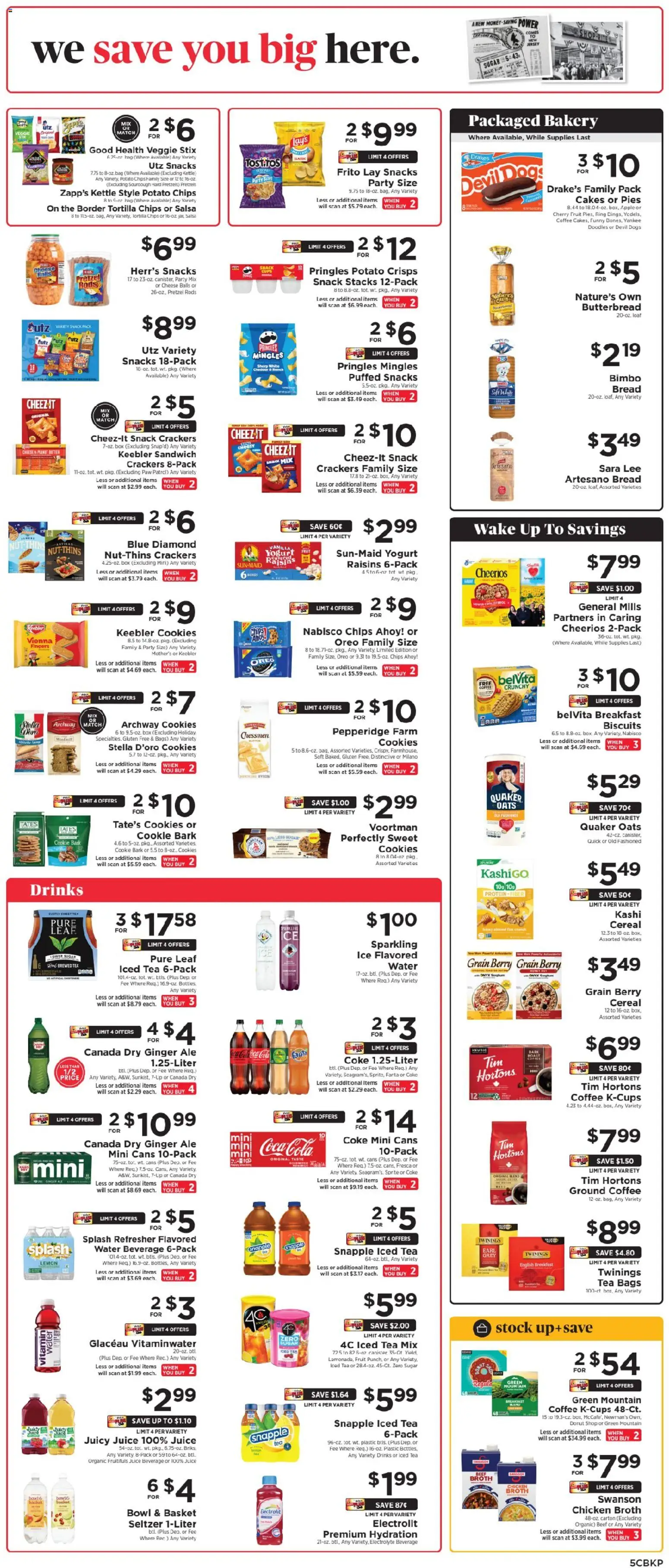ShopRite Weekly Ad - valid from 03.04.2026 | Page: 6 | Products: Box, Basket, Yogurt, Cookies