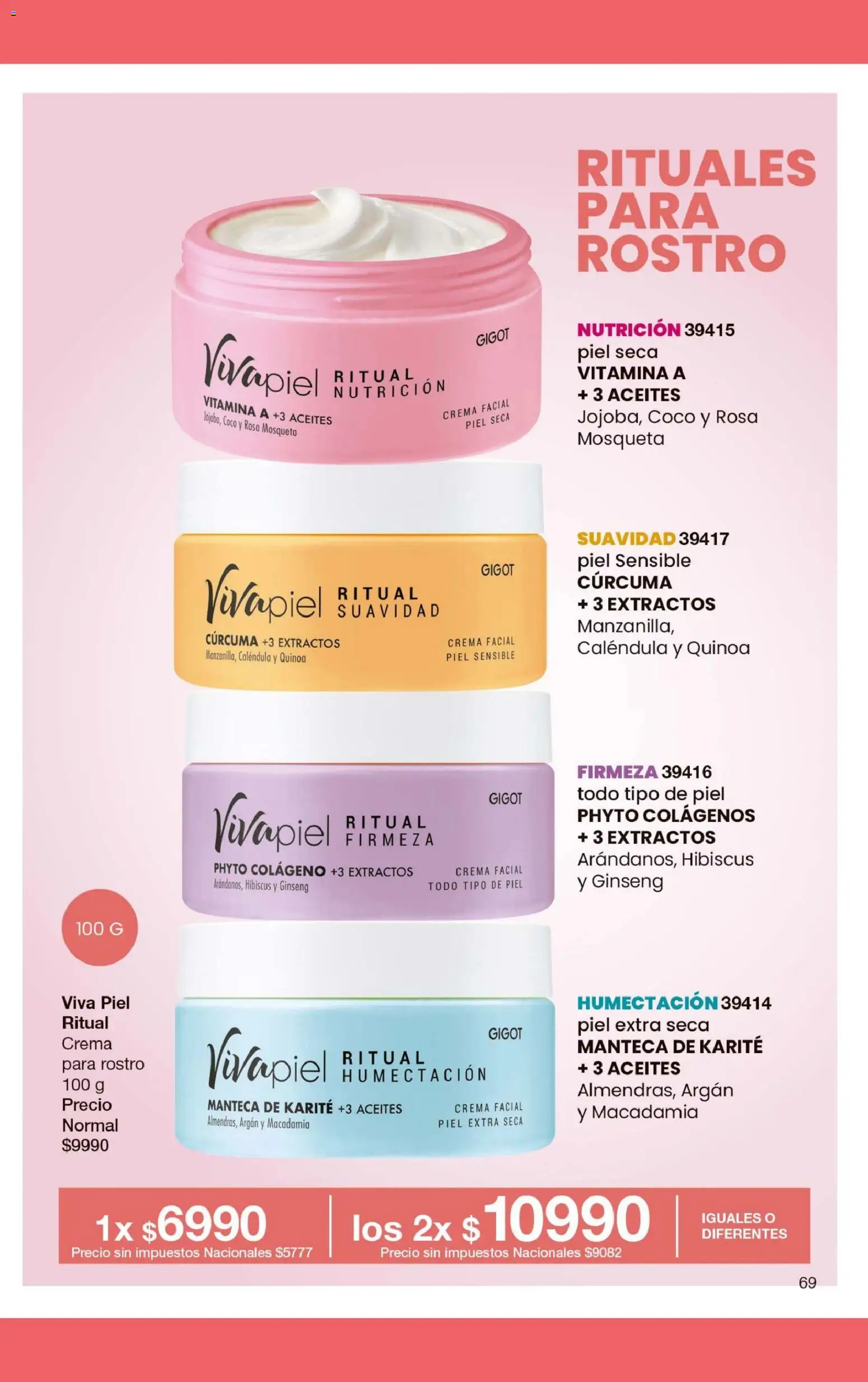 Gigot - CAMPAÑA 07 │ válido desde el 01.04.2026 | Página: 29 | Productos: Manteca, Curcuma, Crema