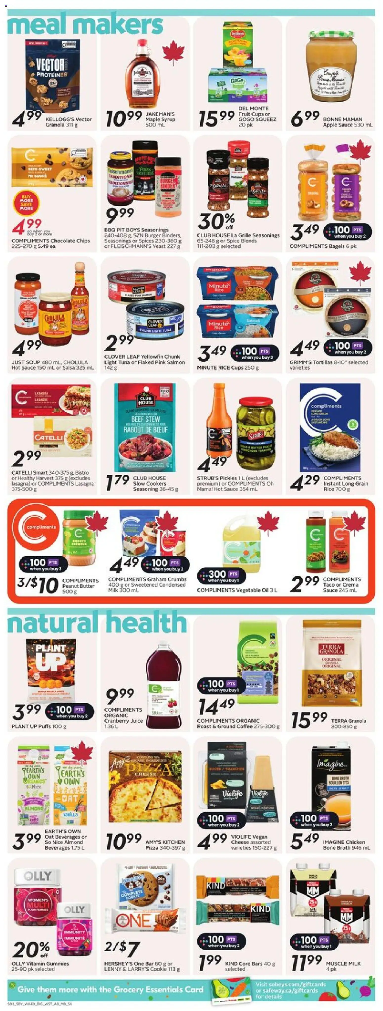 Safeway flyer valid from 29.01.2026 | Page: 11 | Products: Rice, Beef, Chocolate, Pork