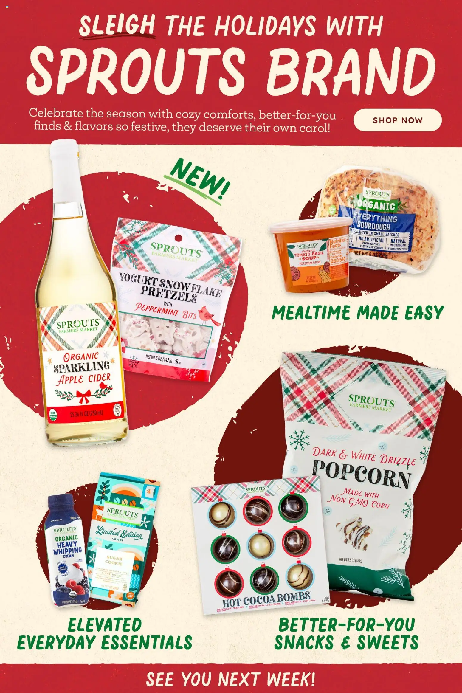 Sprouts Weekly Ad - valid from 28.11.2025 | Page: 6 | Products: Corn, Peppermint, Coffee, Cream