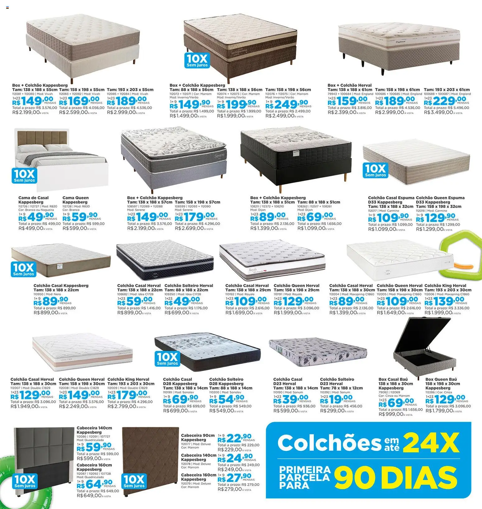 Lojas Solar Folheto - válido de 01.01.2026 | Página: 15 | Produtos: Cama, Colchão