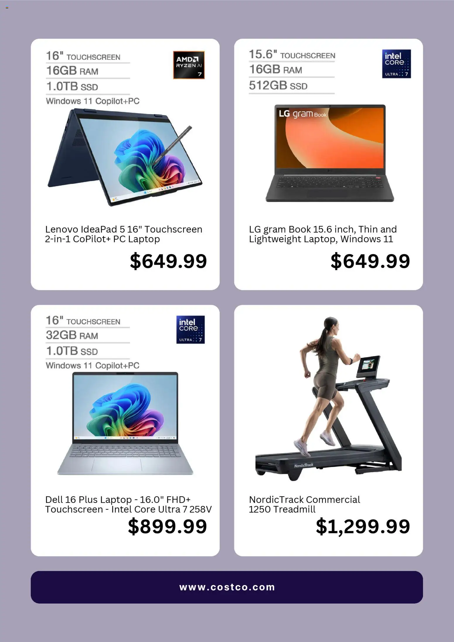 Costco Monthly Ad - valid from 01.01.2026 | Page: 3 | Products: Pc, Laptop, SSD