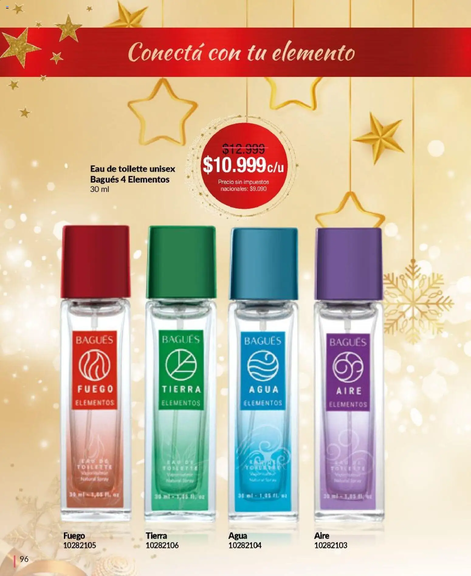 Bagués - Catálogo │ válido desde el 17.11.2025 | Página: 96 | Productos: Eau de toilette, Agua