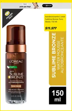 Mercado Libre ofertas  │ válido desde el 11.08.2025 | Página: 6 | Productos: Mousse, Agua