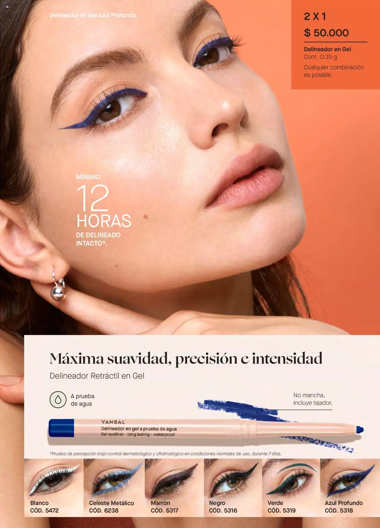 Yanbal revista - valida desde el 11.10.2025 | Página: 63 | Productos: Agua, Delineador, Combinación